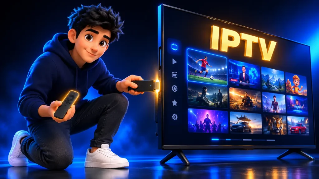 how to install IPTV on Firestick — setting up an IPTV player on Fire TV Stick